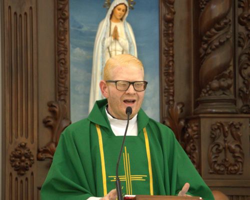 El IPL es sede de la primera misa del P. Elkin Ariel Tejeda, S.J.